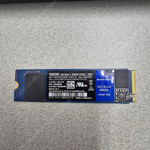 WD SN500 SSD 500g (SATA 형식)