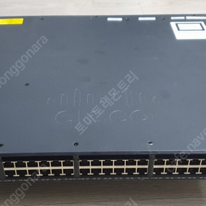 시스코 WS-C3650-48TQ-L 4x10G 스위치 / CISCO 48포트 허브 / 10G SFP+ 4포트 지원