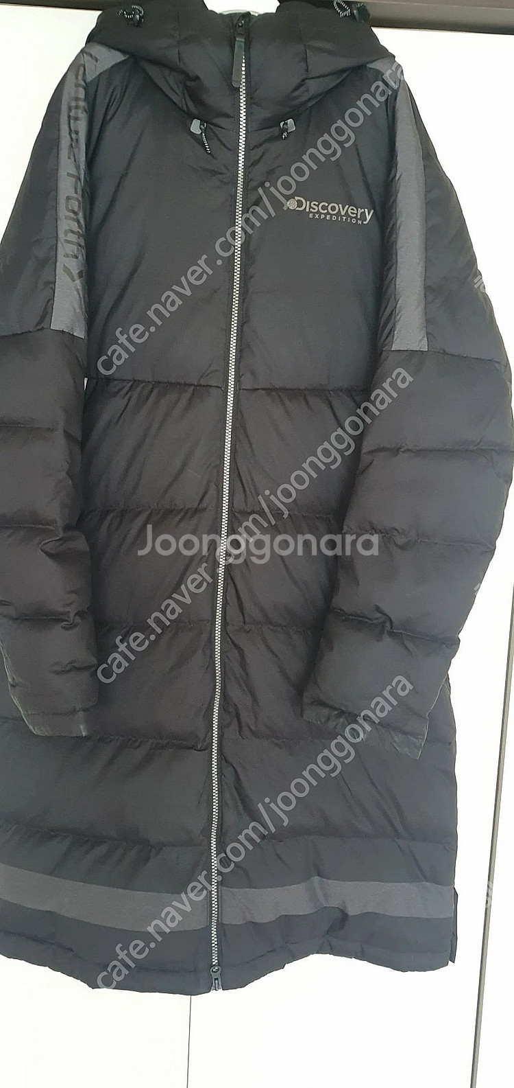 디스커버리 롱 패딩점퍼 100--0
