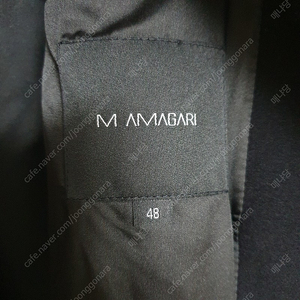 마마가리 / MINIMAL LONG DUFFLE COAT 다크네이비 / 48