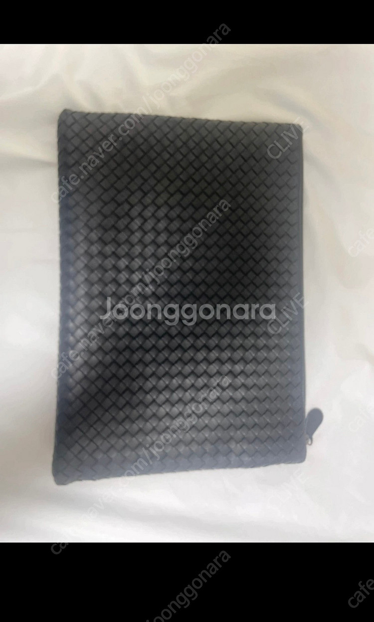 [백화점 정품]보테가베네타 검정색 클러치 34x24--0