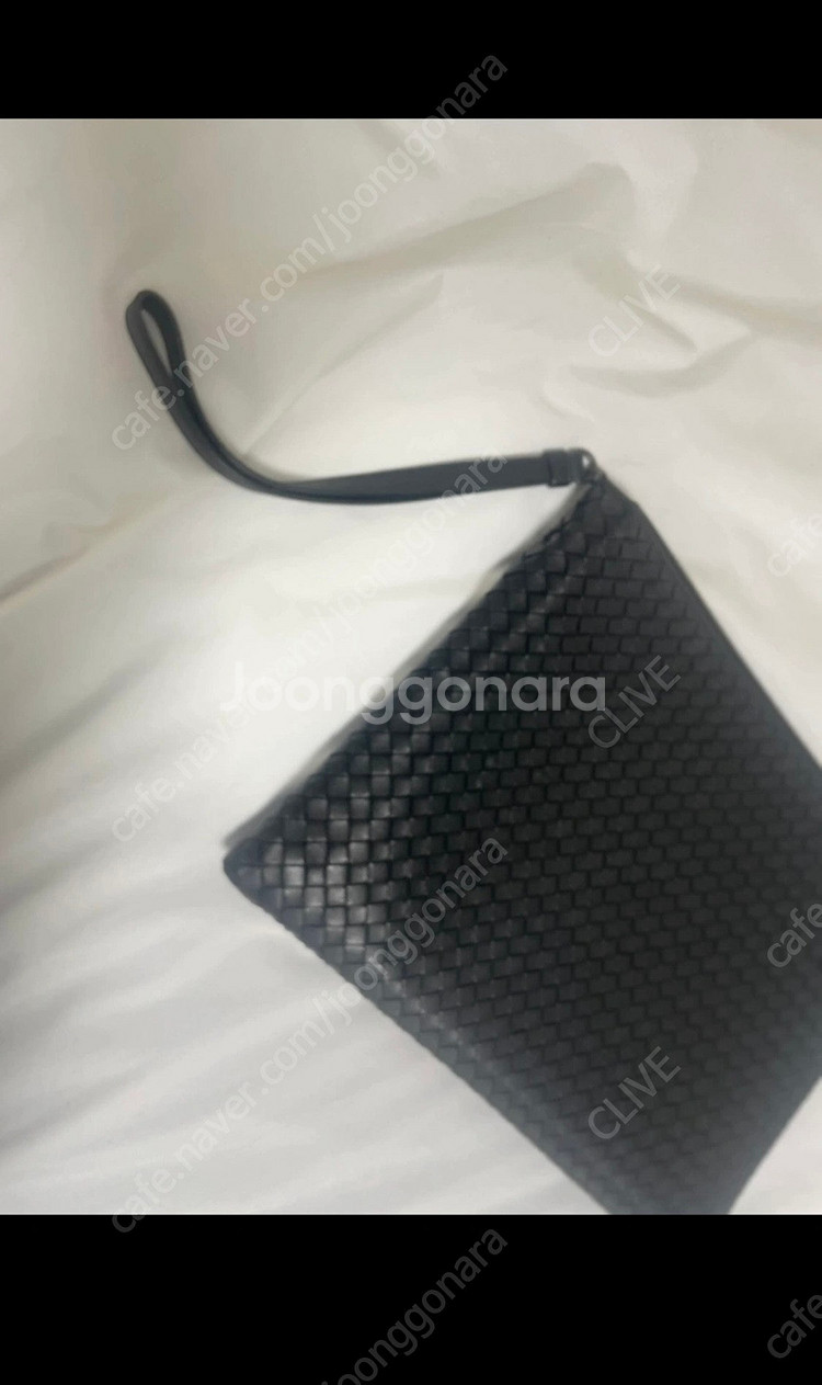 [백화점 정품]보테가베네타 검정색 클러치 34x24--2