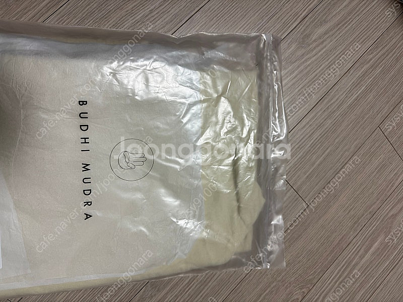 부디무드라 다이애그널 팬츠 s 베이지 새상품--0