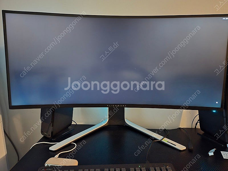 DELL AW3821DW 에일리언웨어 보증기간 남음--2