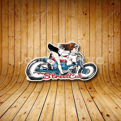슈퍼커브 스티커 판매합니다.--9