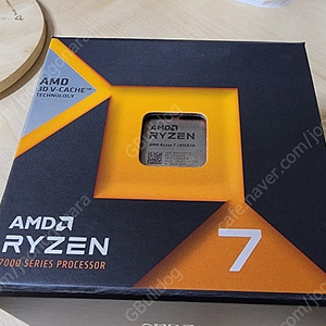 AMD 라이젠 7800x3d 제이씨현 정품 중고