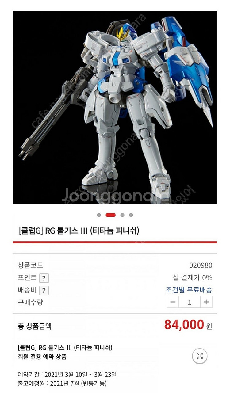 RG 톨기스3 티타늄피니쉬--1