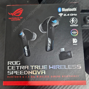 ASUS ROG CETRA TRUE WIRELESS SPEEDNOVA 아수스 스피드노바 팝니다.