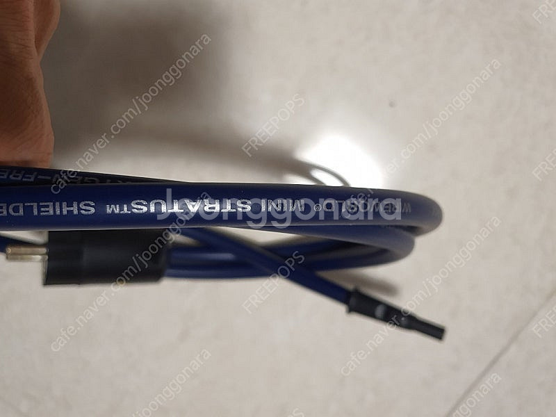 와이어월드 미니 스트라투스 8자 코드 파워 케이블--4