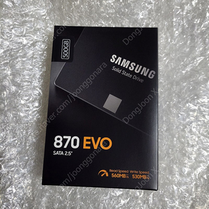 삼성전자 870 EVO 500GB SSD