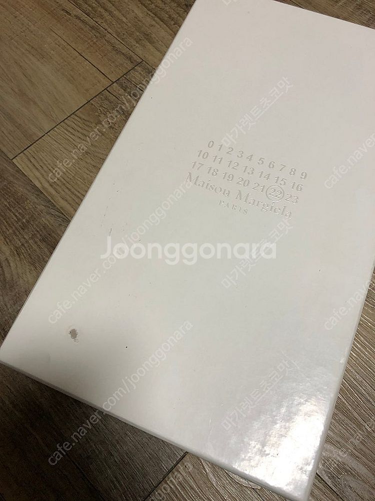 19fw 메종 마르지엘라 페인팅 블랙 41 사이즈--2