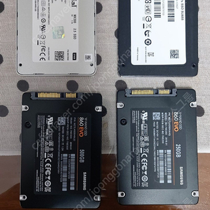 삼성 SSD 860 EVO 500G, 250G SDD 그외