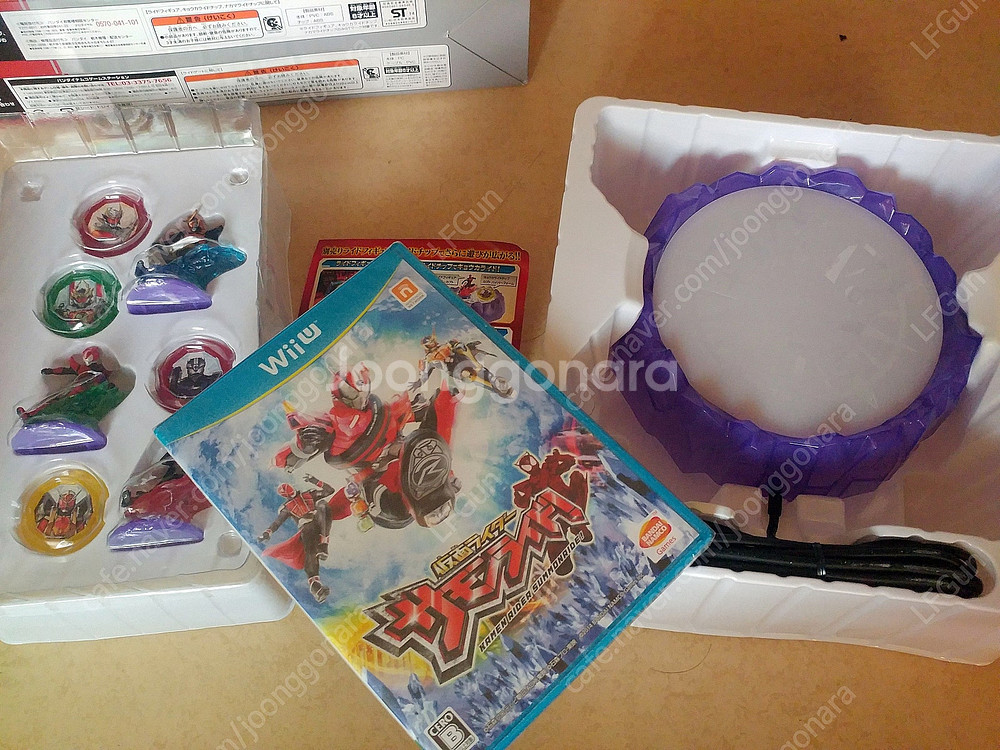[Wii U] (일판) 가면라이더 서몬라이드 피규어동봉...--1