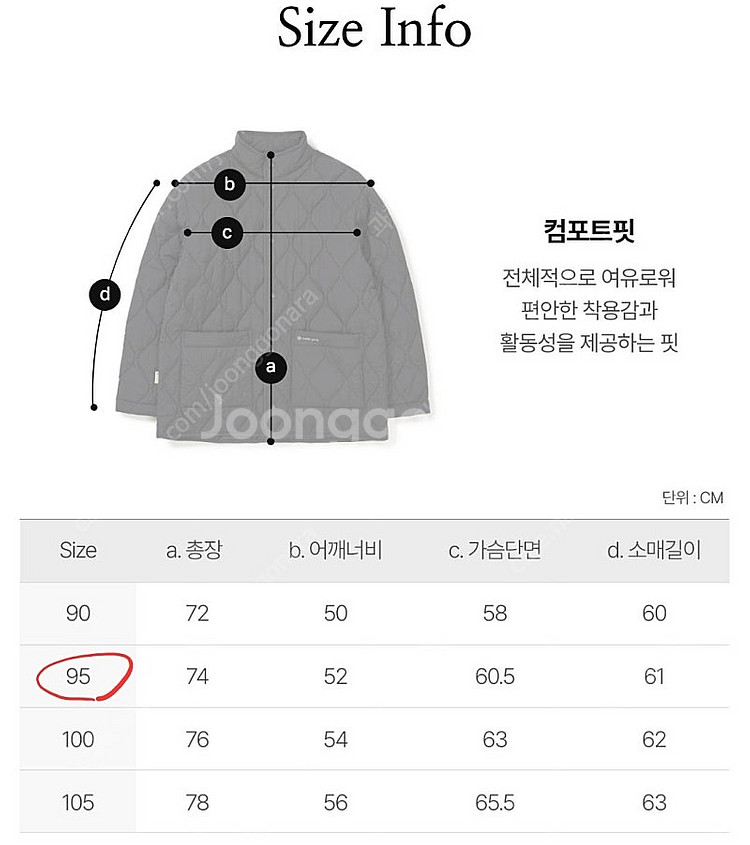 스노우피크 패딩(95)--3