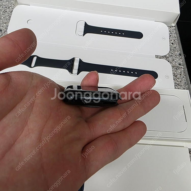 애플워치8 41mm gps 미드나이트--1