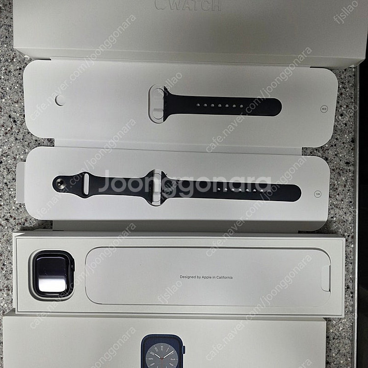 애플워치8 41mm gps 미드나이트--0