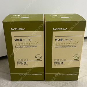 이너풀 차전자피 미개봉 새상품