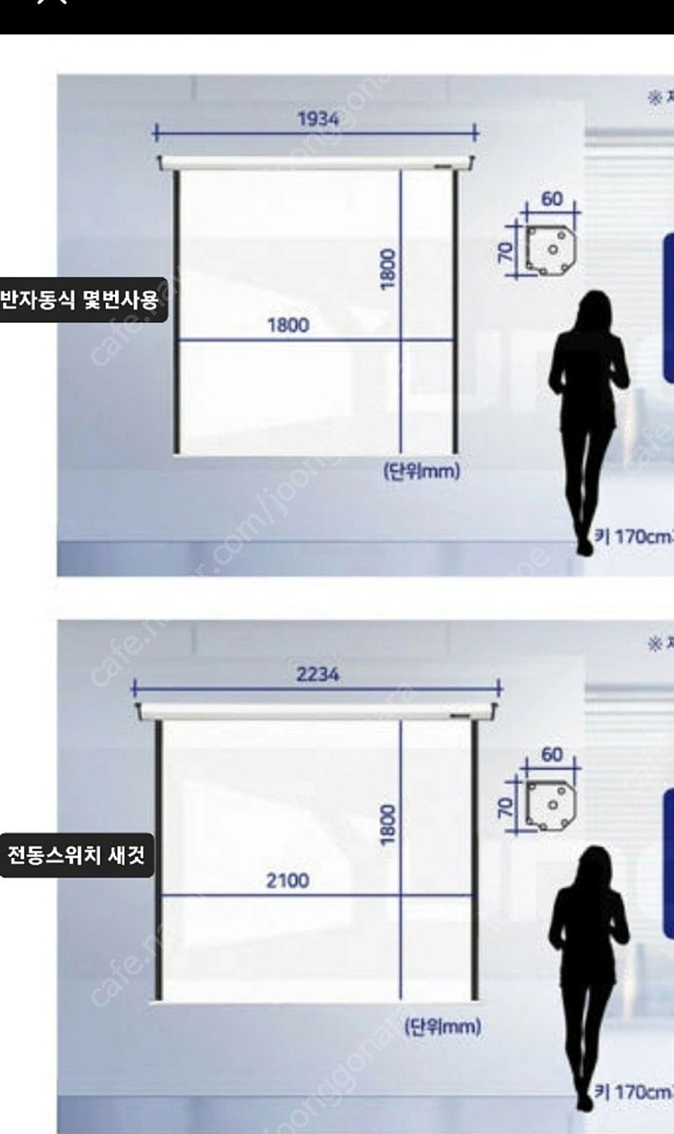 윤씨네 스크린 가정용 홈시어터 이미지