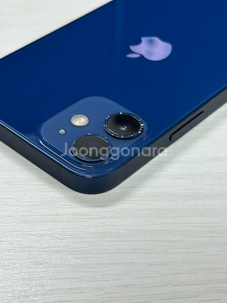 아이폰12미니 블루색상 64용량 상태좋은 무잔상 단말기 24만 판매합니다--5