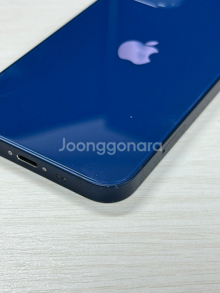 아이폰12미니 블루색상 64용량 상태좋은 무잔상 단말기 24만 판매합니다--7