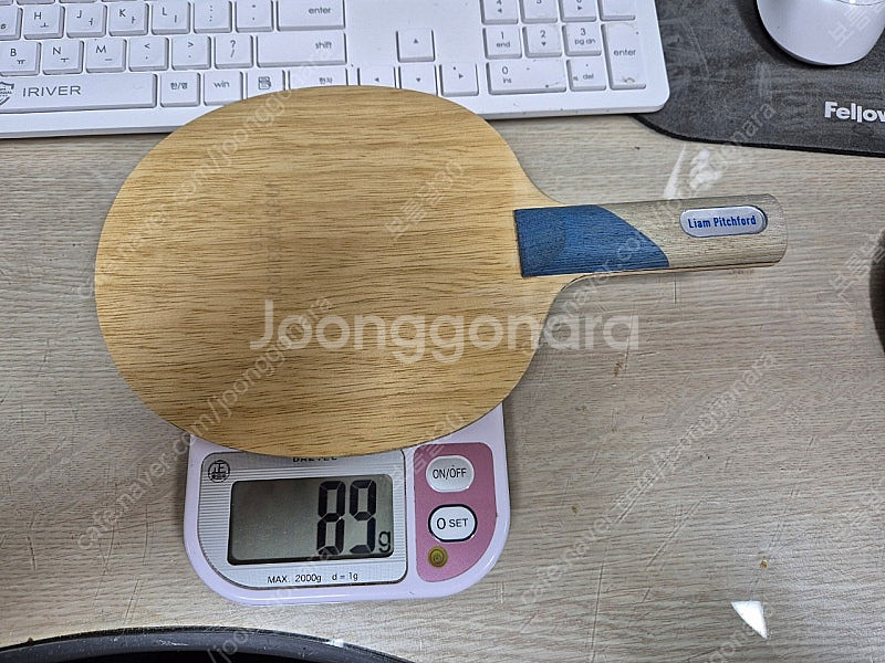 탁구라켓 리암피치포드 팝니다.--1