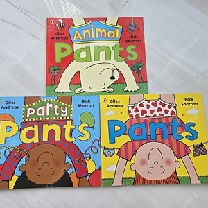 정품 Pants 시리즈 3권 CD포함 Nick sharratt 영어원서