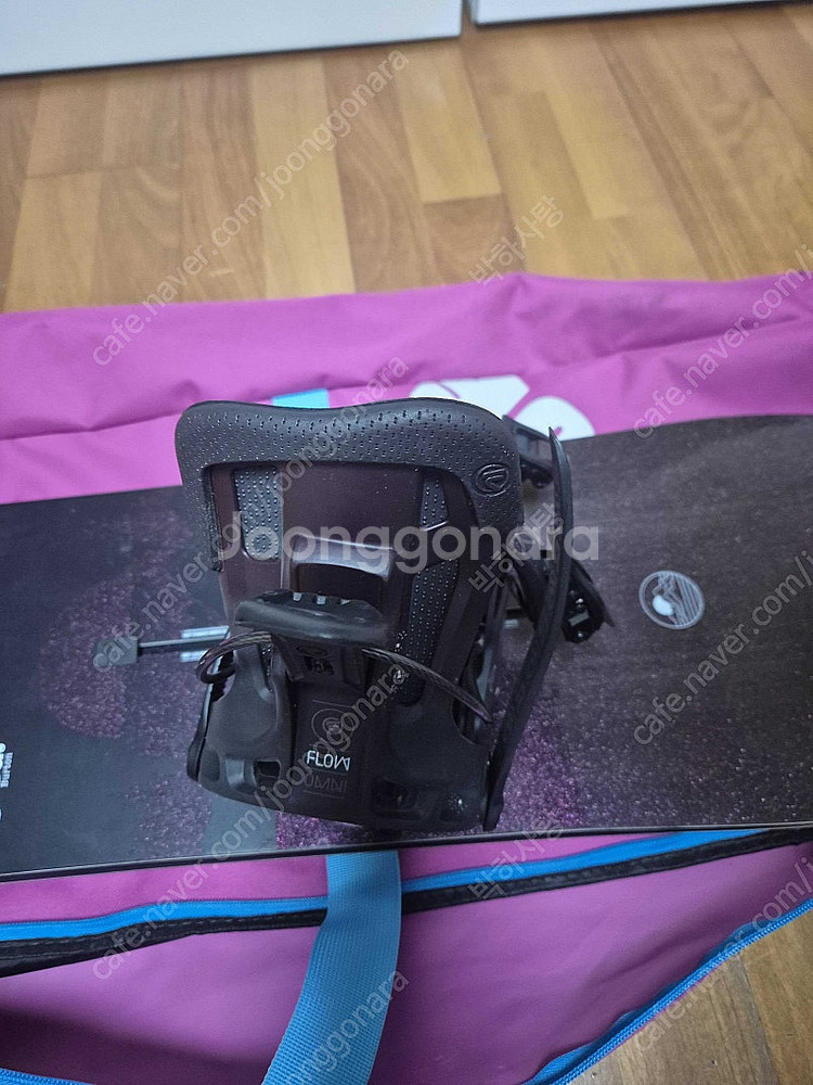 스노우보드셋트) 버튼 필굿 여성용 데크&바인딩--3