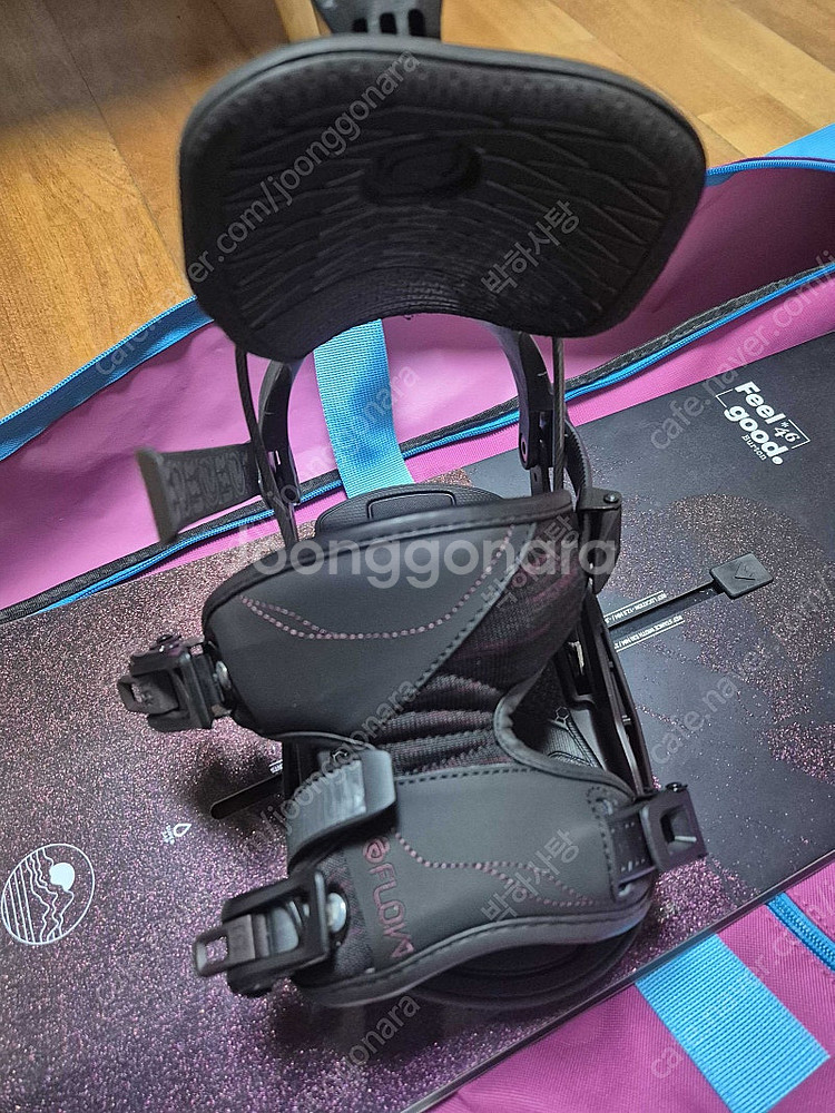 스노우보드셋트) 버튼 필굿 여성용 데크&바인딩--4