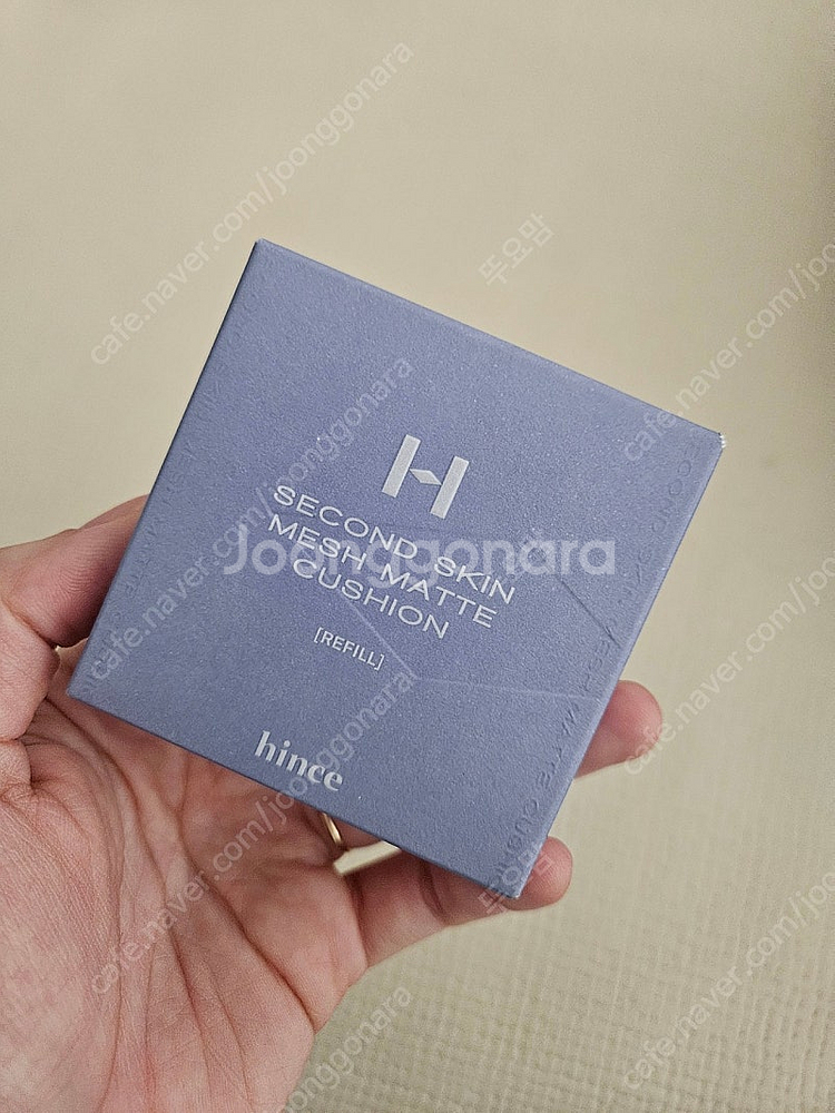 힌스 세컨 스킨 메쉬 매트 쿠션 (리필 케이스포함)--0