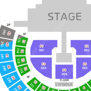 2025 2ne1콘서트 R석 2층 37구역 <-> R석 2층 35구역 교환원해요(1장)