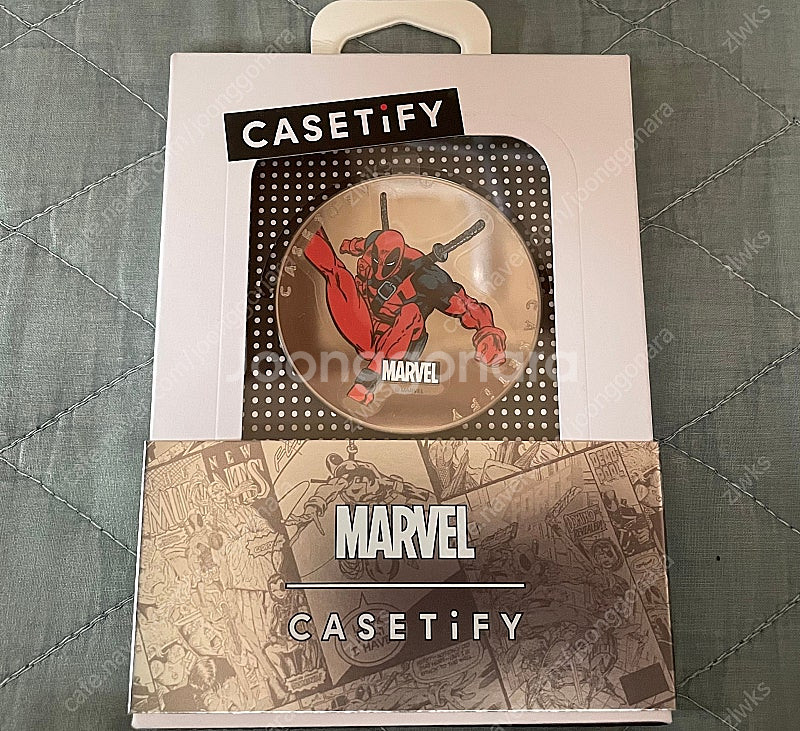 [새상품]케이스티파이 데드풀 미러 스내피 맥세이프 그립 스탠드(그립톡)--0