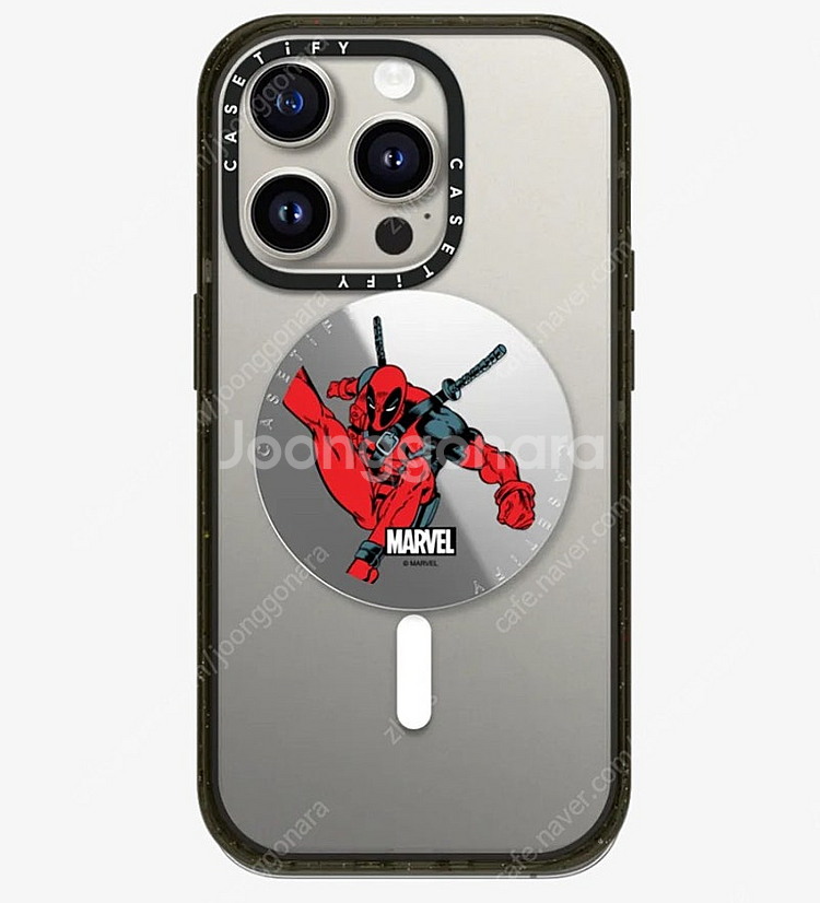 [새상품]케이스티파이 데드풀 미러 스내피 맥세이프 그립 스탠드(그립톡)--1