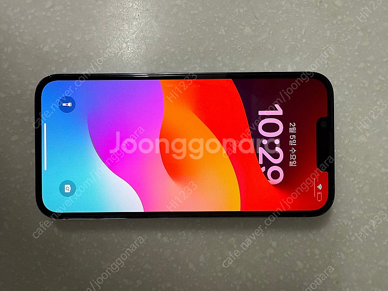 아이폰13pro 시에라블루 256 GB 풀박스--2