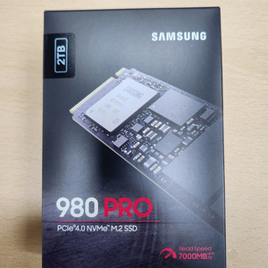 삼성 NVME 980PRO 2TB 팔아요.