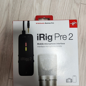 iRig pre 2 미개봉 새상품 팝니다.