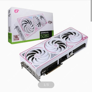 COLORFUL iGame 지포스 RTX 5080 ULTRA OC White D7 16GB 미개봉