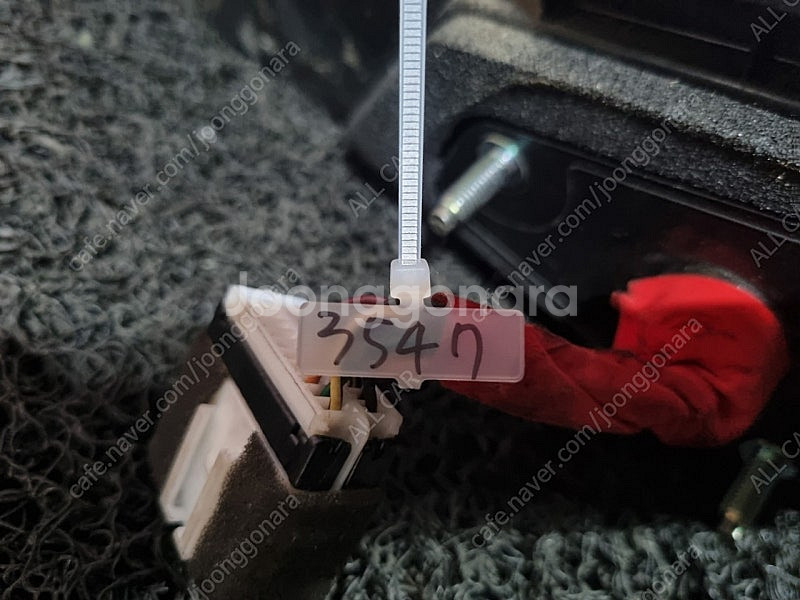 3547 그랜져HG 조수석 전동사이드미러 10핀 구형 ...--4