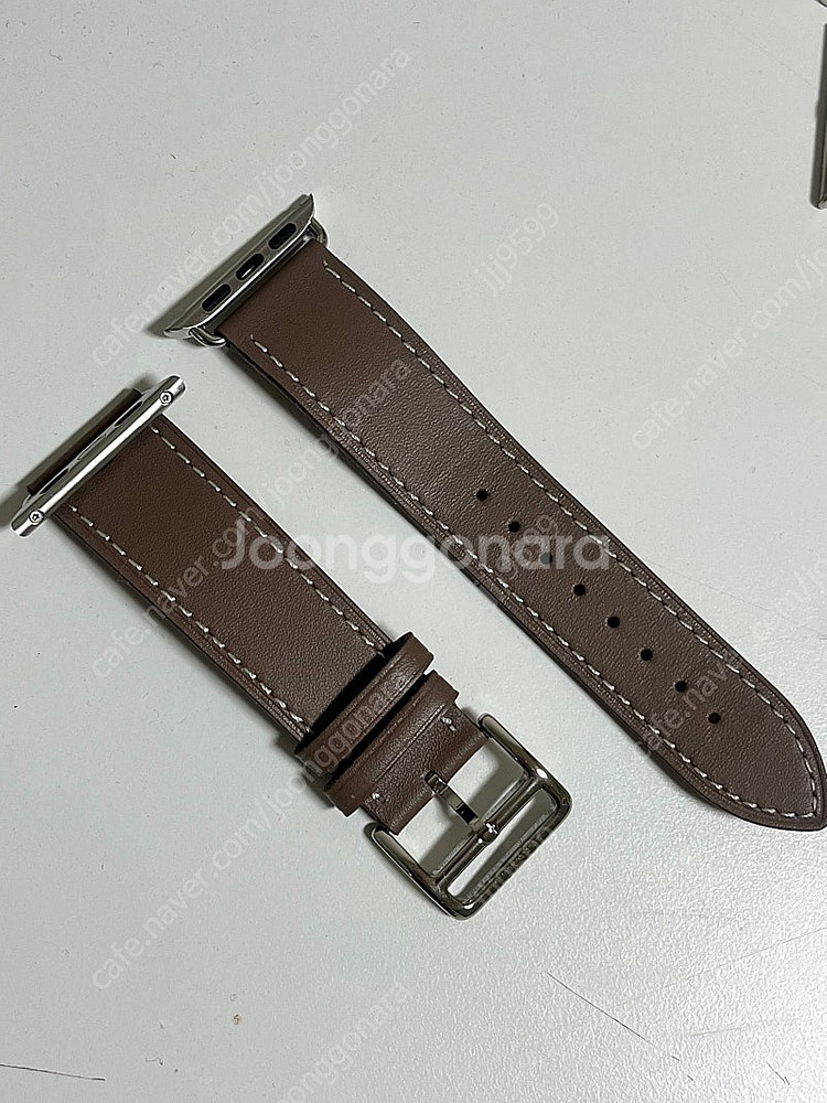 애플워치 스트랩 40mm 일괄(밀레니즈 루프, 가죽3개...--1