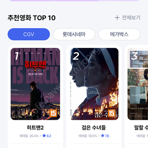 Cgv 영화 1매 판매