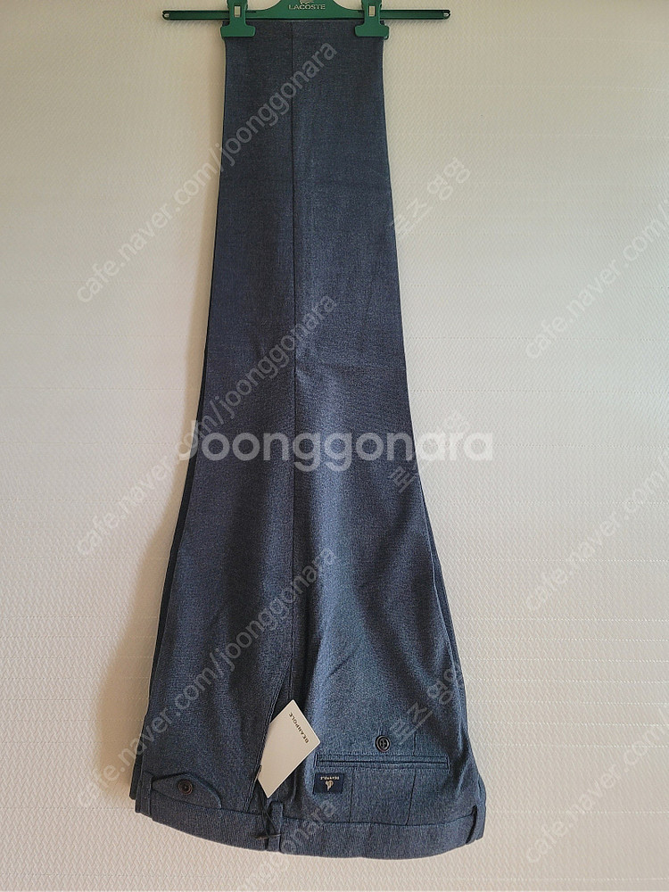 bean pole 멜란지 깅엄 pants--6