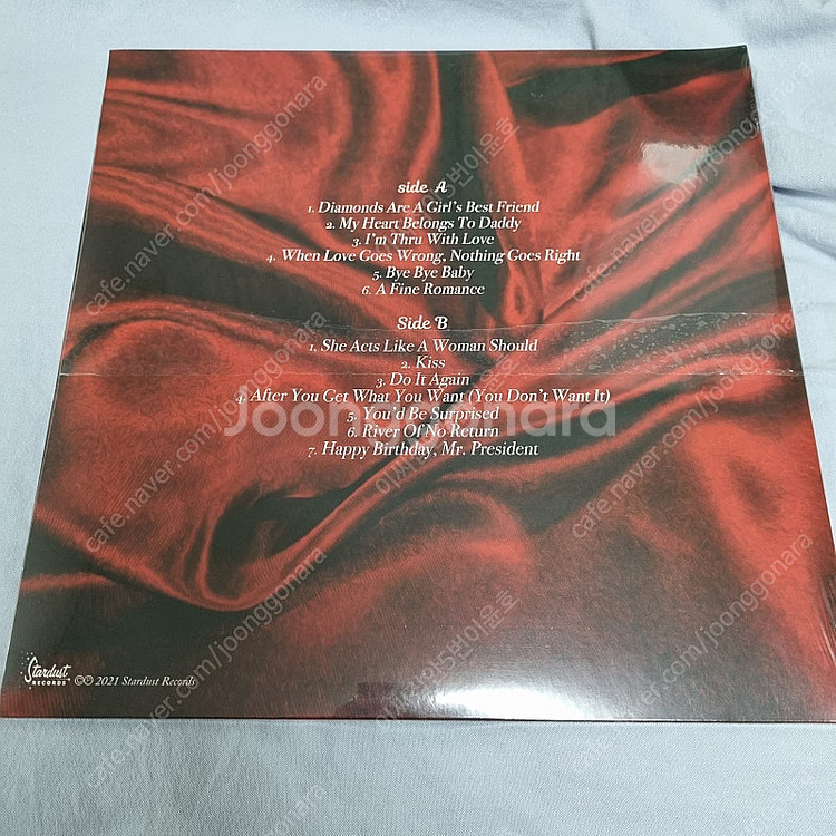 (새상품)마릴린 먼로 LP Greatest Hits--2