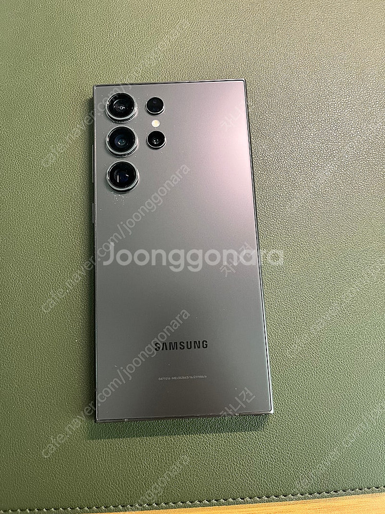 갤럭시 S24 울트라 512G(자급제, 티타늄그레이)+삼케플 판매합니다.--3