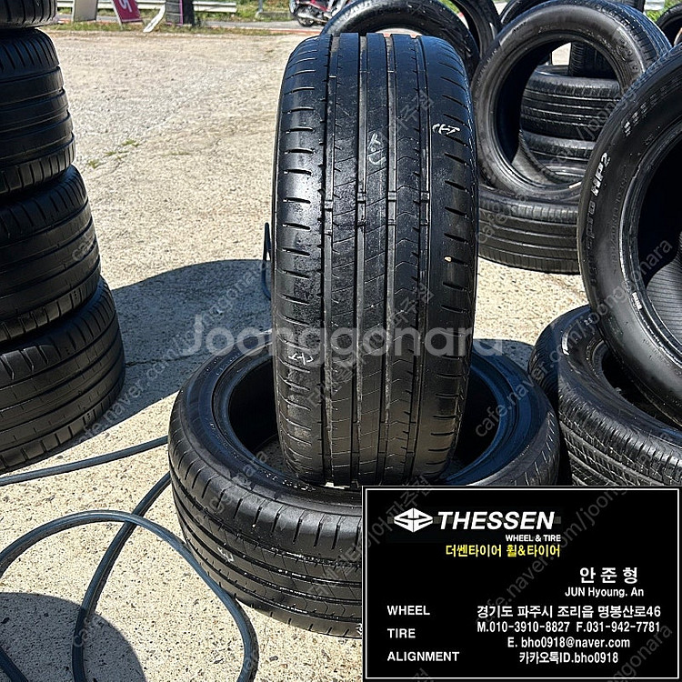 테슬라 모델3 K5 중고타이어 235 45 18 브릿지...--7