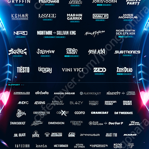 ULTRA MIAMI GA 3day tier 3 티켓