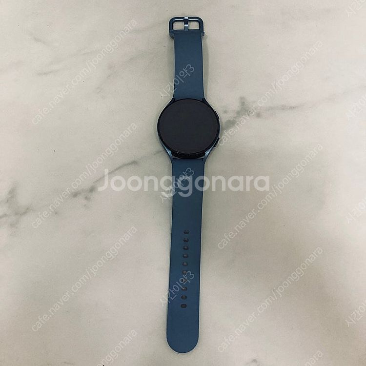 갤럭시 워치5 블루 44mm 액정깨끗! 케이블포함 8만...--2