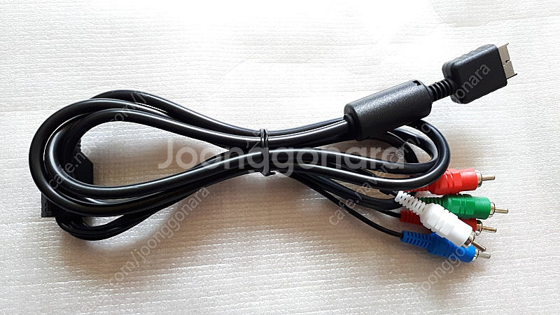 PS2_PS3 공용 컴포넌트 케이블 팝니다--0