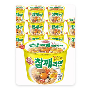 참깨라면 큰컵 12개 1박스