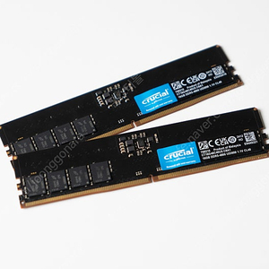 마이크론 크루셜 ddr5 4800 32GB(16GBX2)판매합니다.