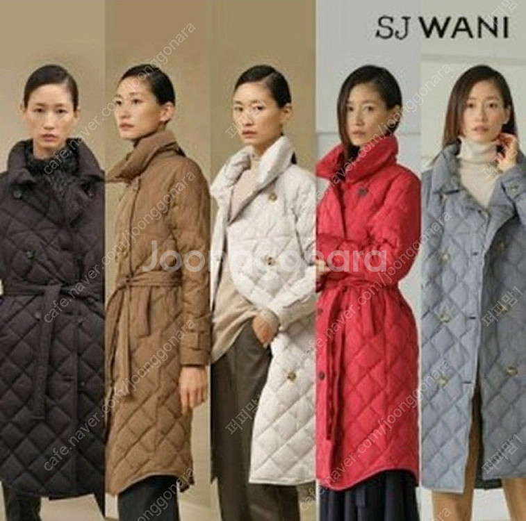 새상품급) SJ WANI(손정완) 퀼팅 구스 롱 패딩 ...--0