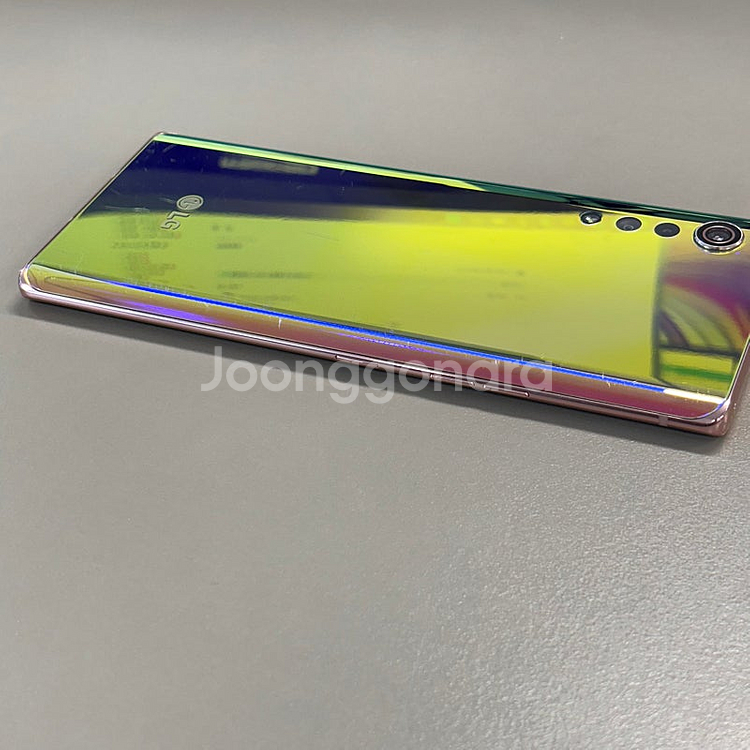 LG 벨벳 일루전선셋색상 128용량 미파손 무잔상 기능...--5